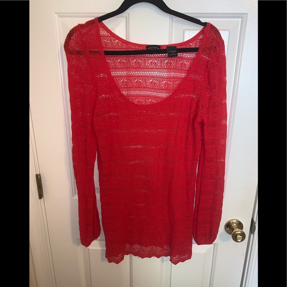 Crochet Tunic... Moda International.